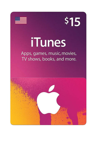 Itunes 15$ (US)