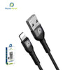 USB-A to Lightning Aluminum Alloy Cable (Braided Cable) 1.2m