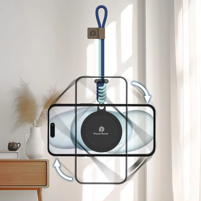 360-degree adjustable phone holder | Magnetic design with suction