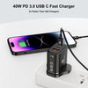 45W USB-A+1C charger with fast charging
