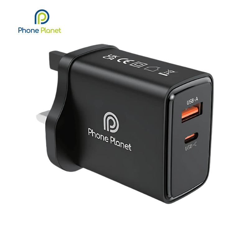 شاحن USB-A+1C بقوة 45 وات مع شحن سريع