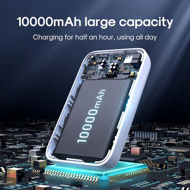 Joyroom Mini Magnetic Wireless Power Bank, 20W, 10000mAh | JR-W020